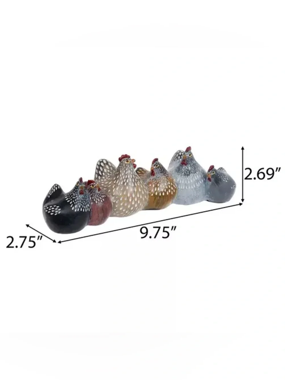 Hens Figurine